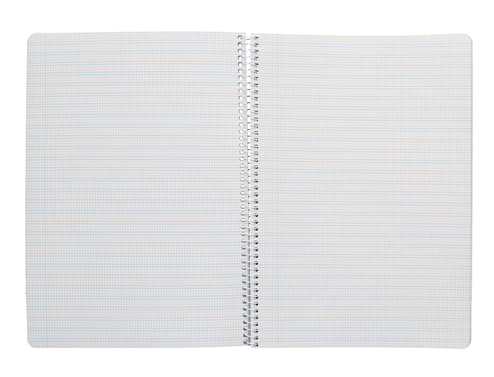 CUADERNO ESPIRAL LIDERPAPEL A4 PAUTAGUIA TAPA BLANDA 80H 75 GR CUADRO PAUTADO 2,5MM COLOR AMARILLO