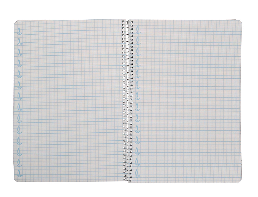 CUADERNO ESPIRAL LIDERPAPEL A4 PAUTAGUIA TAPA BLANDA 80H 75 GR CUADRO PAUTADO 5MM COLOR AMARILLO