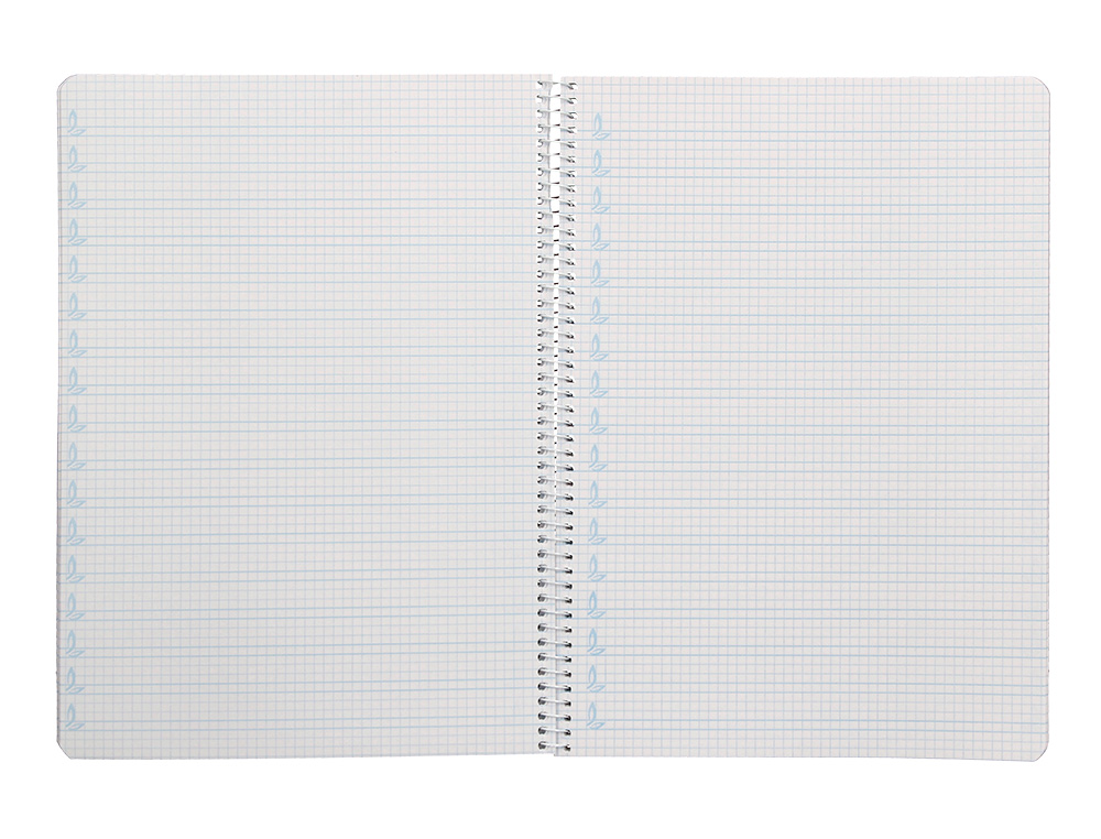 CUADERNO ESPIRAL LIDERPAPEL A4 PAUTAGUIA TAPA DURA 80H 90 GR CUADRO PAUTADO 4MM COLOR AMARILLO