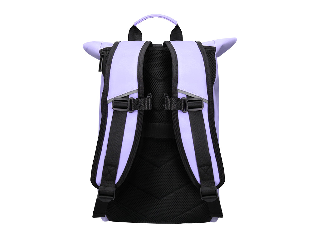 MOCHILA ANTARTIK ROLL PACK WATERPROOF ENROLLABLE GRAN CAPACIDAD COLOR LAVANDA 480X130X280MM