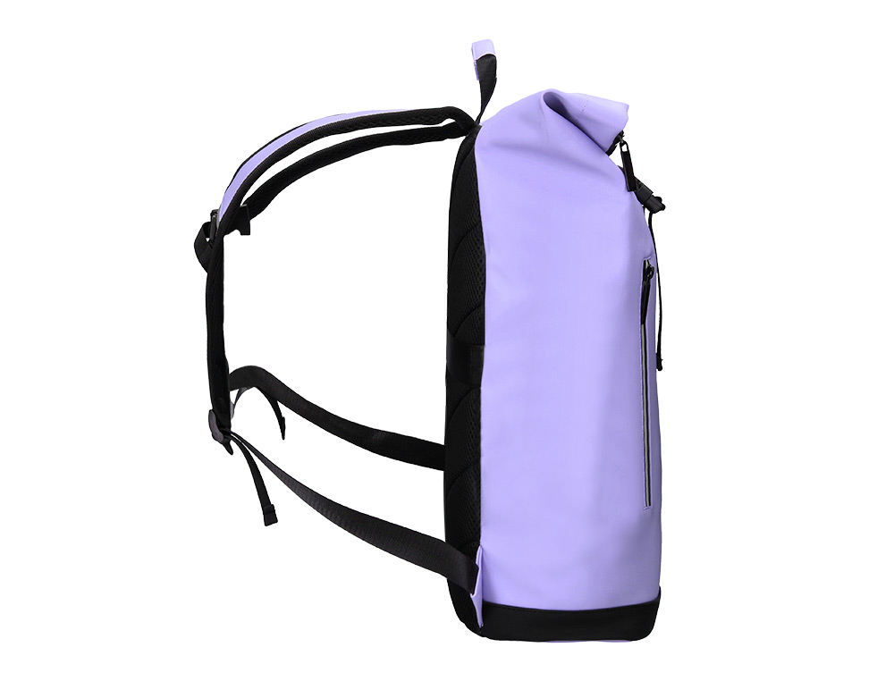 MOCHILA ANTARTIK ROLL PACK WATERPROOF ENROLLABLE GRAN CAPACIDAD COLOR LAVANDA 480X130X280MM