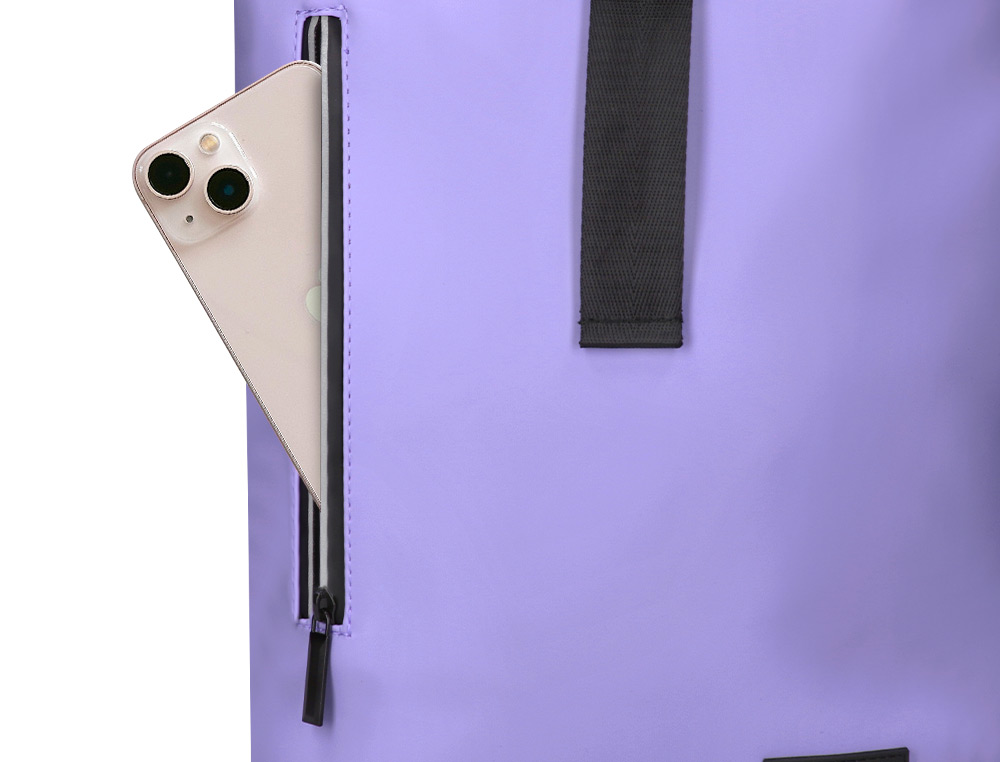 MOCHILA ANTARTIK ROLL PACK WATERPROOF ENROLLABLE GRAN CAPACIDAD COLOR LAVANDA 480X130X280MM