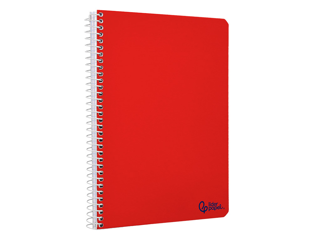 CUADERNO ESPIRAL LIDERPAPEL A5 SMART TAPA BLANDA 80H 75GR PAUTA 2,5MM CON MARGEN COLORES SURTIDOS