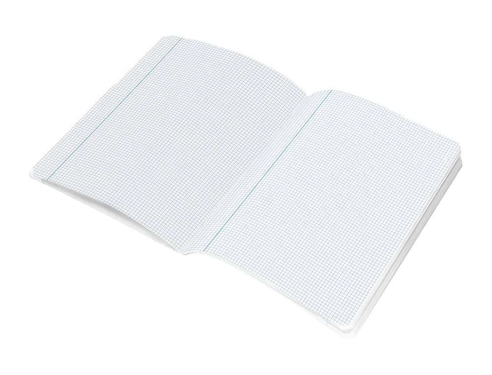 LIBRETA LIDERPAPEL SMART A5 PLUS 32 HOJAS 75G/M2 CUADRO 4MM CON MARGEN