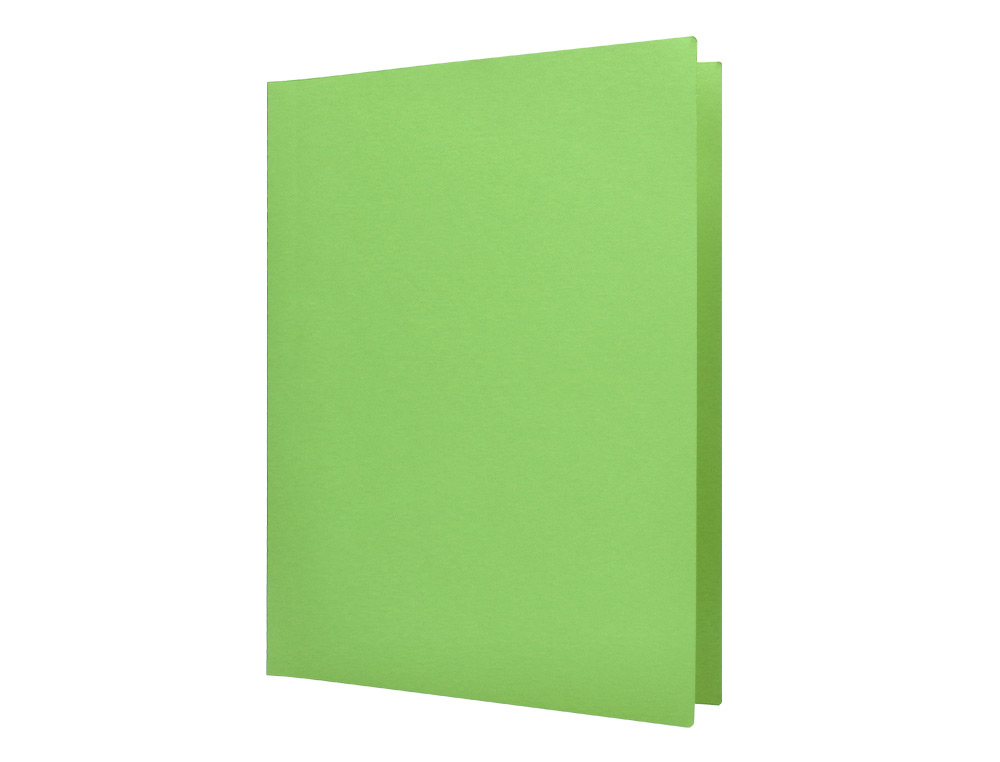 SUBCARPETA LIDERPAPEL DIN A4 VERDE INTENSO 180G/M2