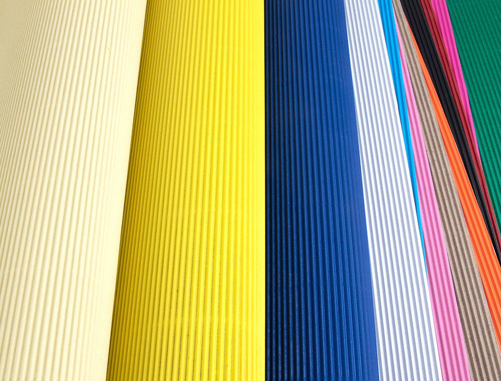 CARTON ONDULADO LIDERPAPEL 50 X 70CM 320G/M2 NARANJA