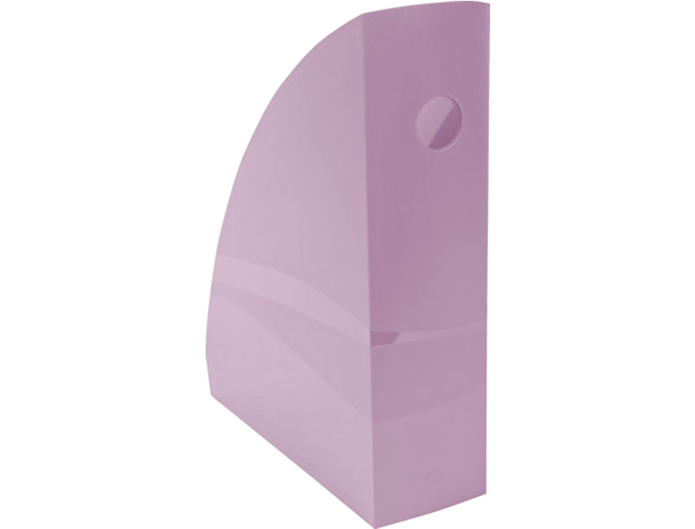 REVISTERO EXACOMPTA AQUAREL MAG-CUBE MALVA PASTEL 266X328X305 MM