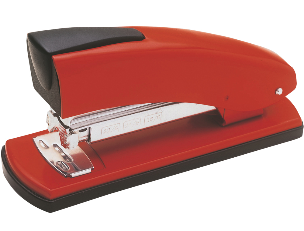 GRAPADORA PETRUS 2001P COLOR ROJO CAPACIDAD 20 HOJAS