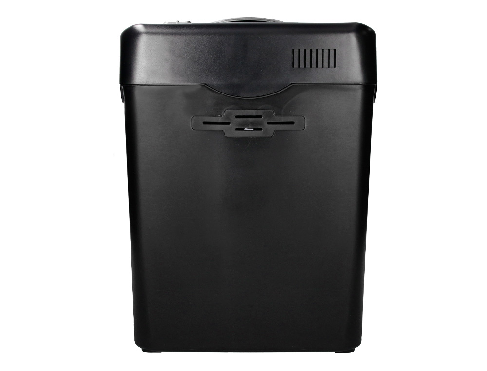 DESTRUCTORA DE DOCUMENTOS Q-CONNECT KF17970 CAPACIDAD DE CORTE 6 H DESTRUYE GRAPAS CLIPS Y TARJETAS PAPELERA 14L