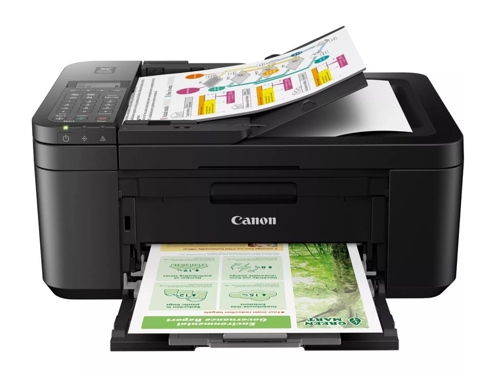 EQUIPO MULTIFUNCION CANON PIXMA TR4750I TINTA COLOR 8 PPM NEGRO/4 PPM COLOR DIN A4 WIFI IMPRESORA ESCANER