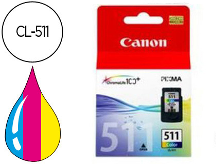 INK-JET CANON CL-511 COLOR PIXMA MP240/260/480