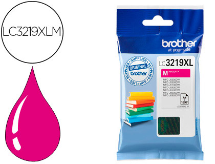 INK-JET BROTHER LC-3219XLM MFC-J6530DW / MFC-J6930DW MAGENTA 1.500 PAG