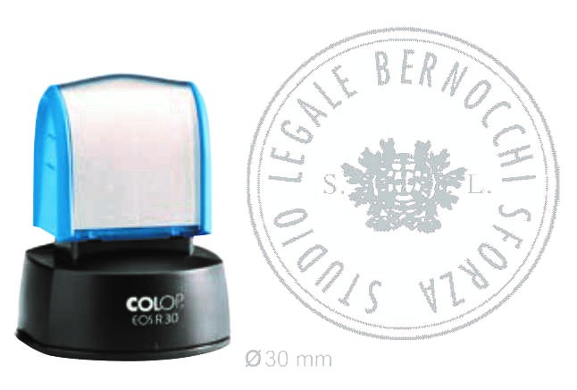 SELLO PERSONALIZABLE REDONDO COLOP EOS R30