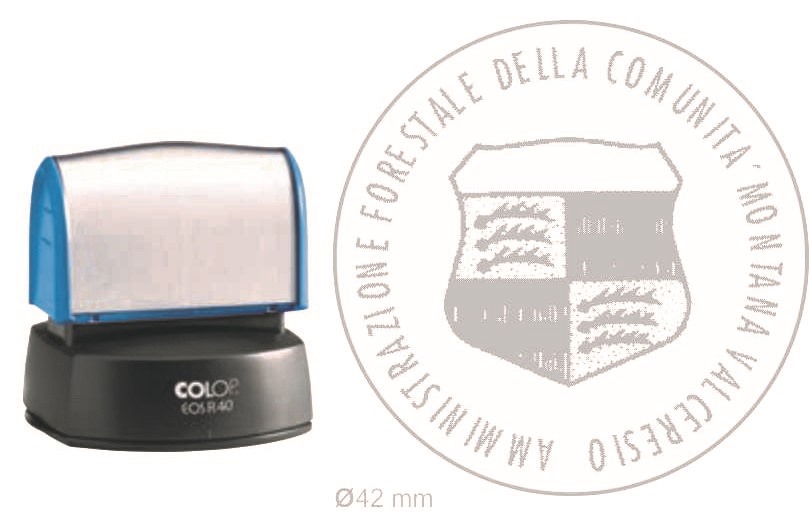 SELLO PERSONALIZABLE REDONDO EOS COLOP R40